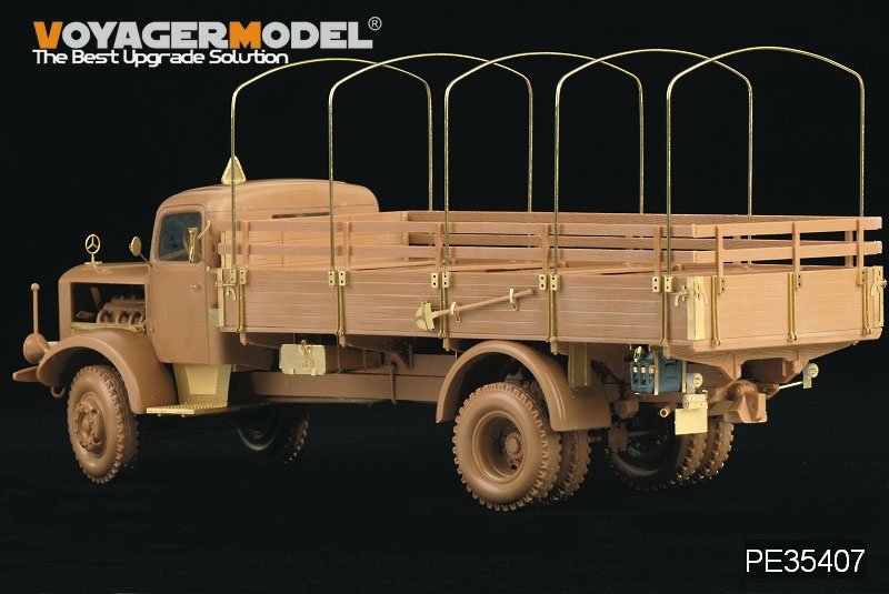 Voyager Model PE35407 WWII German Benz L4500A truck for zvezda 02312 1/35 – imagen 8
