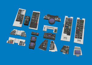 Eduard 644255 F-14B early cockpit LööK for GREAT WALL HOBBY 1/48