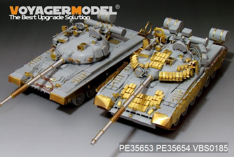 Voyager Model PE35653 Modern Russian T-80B MBT (smoke discharger include) (For TRUMPETER 05565) 1/35 – imagen 6