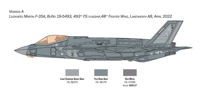 Italeri 1464 F-35A LIGHTNING II CTOL version (Beast Mode) 1/72 – Bild 3