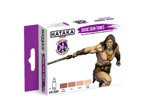 Coffret Hataka HTK-DS04 Teintes de peau basiques 4 x 17 ml – image 2