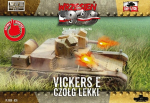 First to Fight PL028 Vickers E Czołg lekki 1/72 – imagen 2