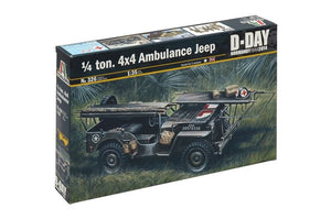 Italeri 0326 1.4 ton. 4 4 AMBULANCE JEEP 1/35 – Bild 2