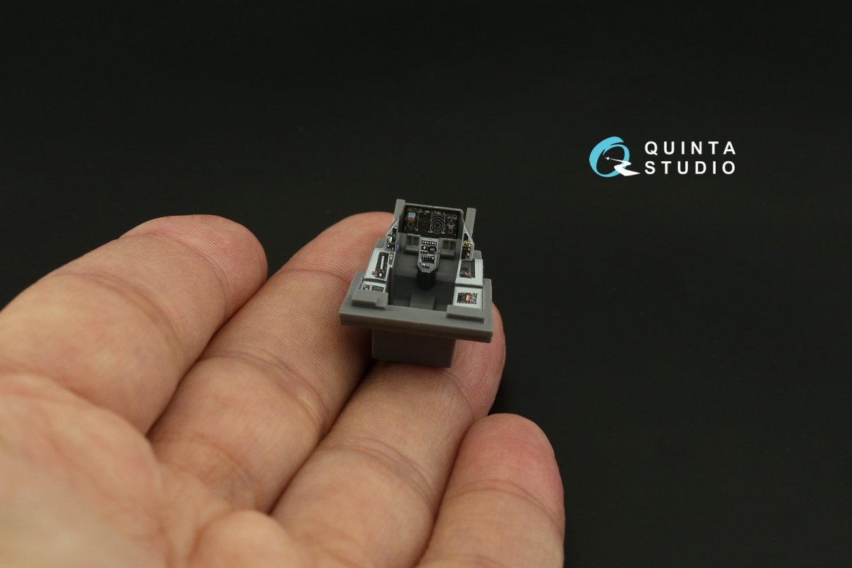 Quinta Studio QD72066 F-35B 3D-Printed &amp;amp; coloured Interior on decal paper (Academy) 1/72 – imagen 9