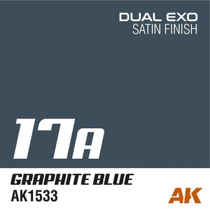 AK Interactive AK1561 DUAL EXO SET 17 – 17A GRAPHITE BLUE &amp;amp; 17B LUNAR BLUE – imagen 2