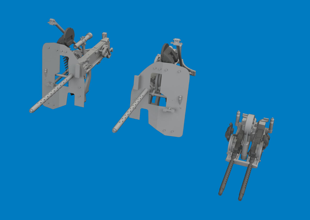 Eduard 6481214 PBY-5A machine guns PRINT for Eduard, Revell 1/48 – imagen 2