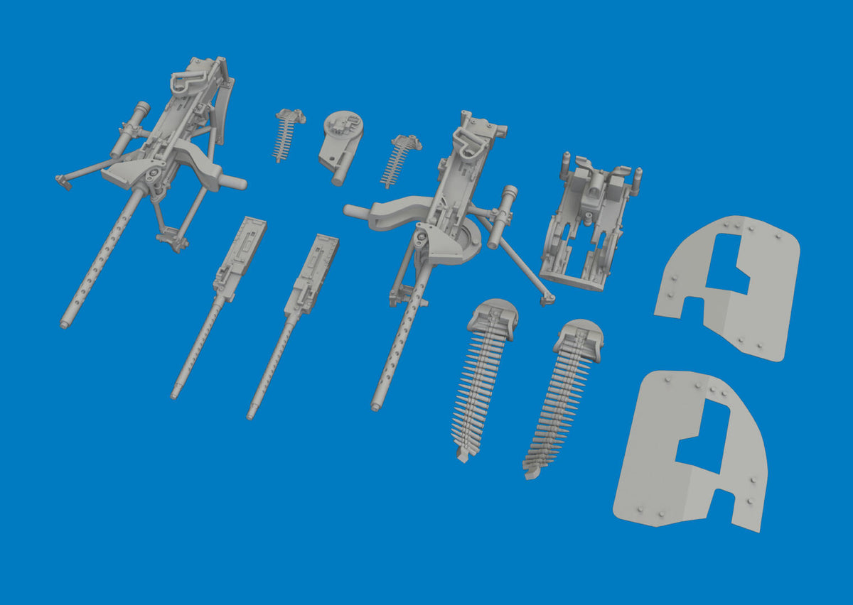 Eduard 6481214 PBY-5A machine guns PRINT for Eduard, Revell 1/48 – imagen 3