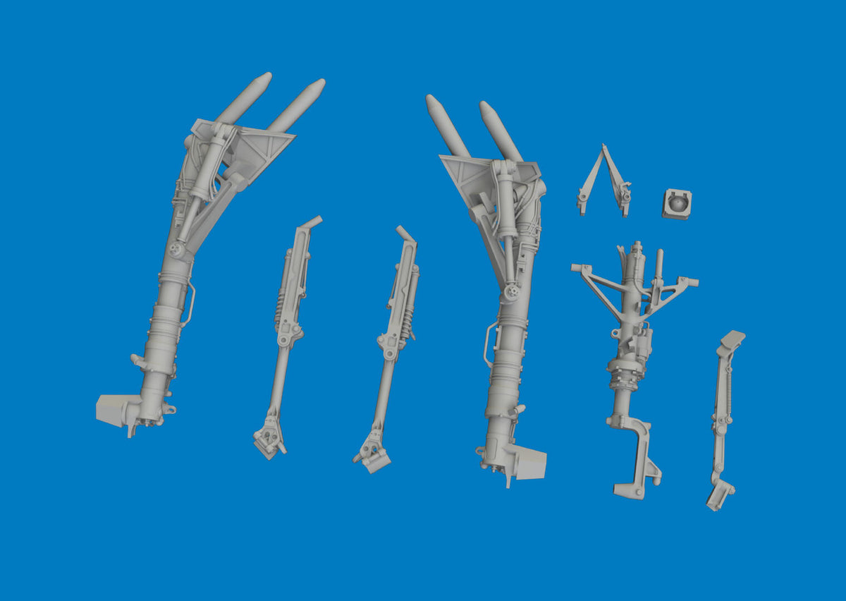 Eduard 6481219 Lockheed Martin F-35 A Undercarriage Legs for TAMIYA 1/48 – imagen 2