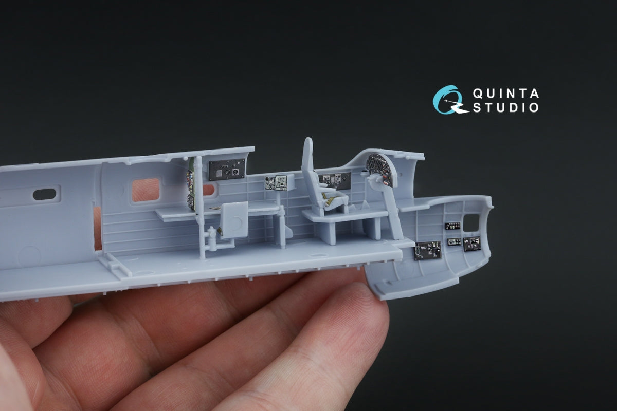Quinta Studio QD72155 Avro Lancaster B.I/III 3D-Printed coloured Interior on decal paper (Airfix) 1/72 – immagine 9