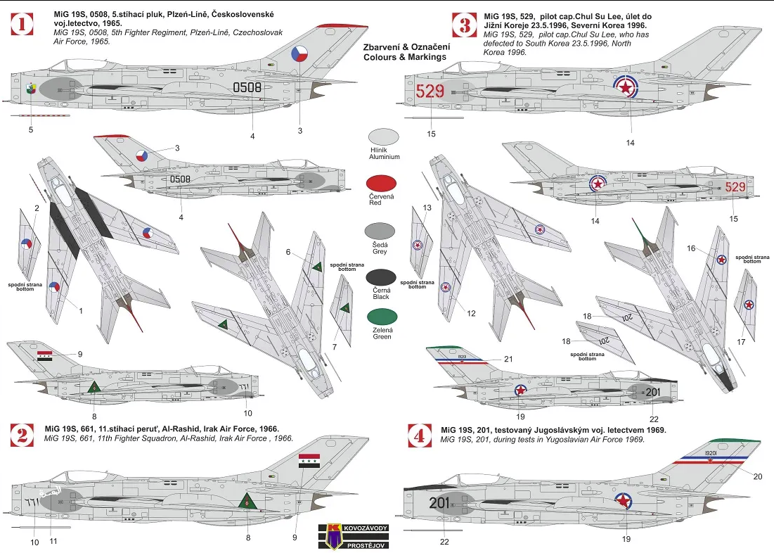 Kovozavody Prostejov KPM0329 MiG-189S „Silver Wings“ 1/72 – imagen 2