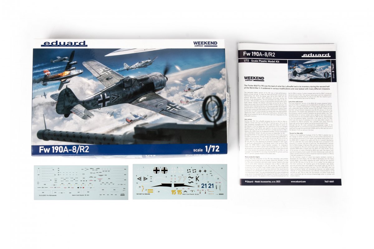 Eduard 7467 Fw 190A-8/R2 Weekend edition 1/72 – zdjęcie 3