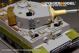 Maquette Voyager PE35928 Char Tiger I allemand de la Seconde Guerre mondiale, production tardive, pour TRUMPETER 09540, échelle 1/35 – image 17
