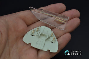 Quinta Studio QD32074 Me 262B1a/U-1 3D-Printed &amp;amp; coloured Interior on decal paper (Revell) 1/32 – Bild 3