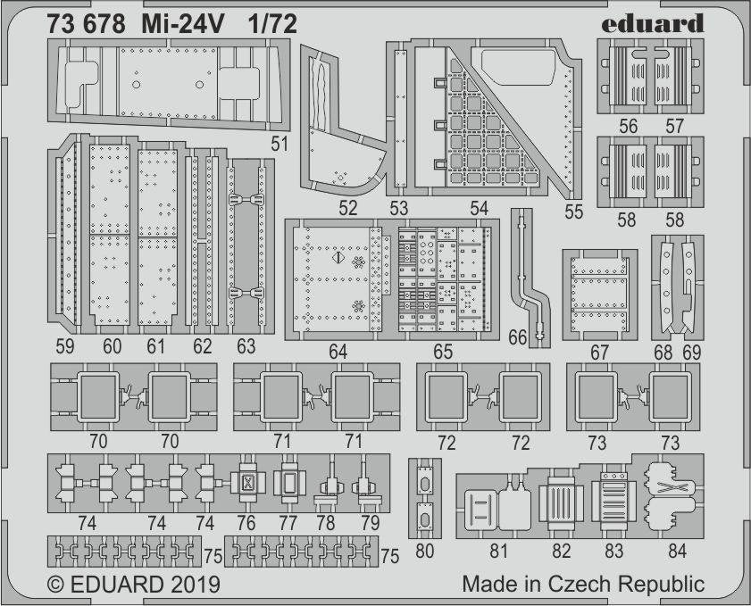 Eduard 73678 Mi-24V ZVEZDA 1/72 – imagen 2