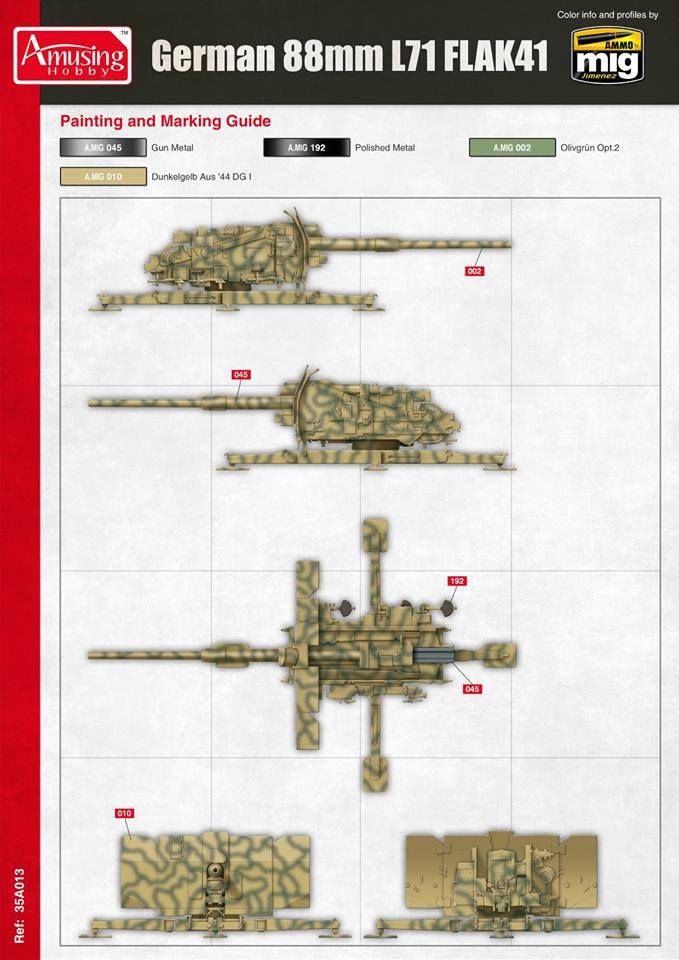 Amusing Hobby 35A024 8,8 cm L/71 Flak41 (1/35) – image 2