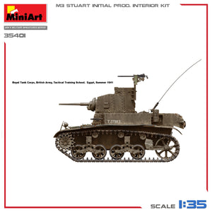MiniArt 35401 M3 STUART INITIAL PRODUCTION 1/35 – zdjęcie 14
