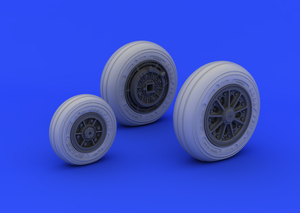 Eduard 632046 F-104 undercarriage wheels late 1/32 (ITALERI) – immagine 3