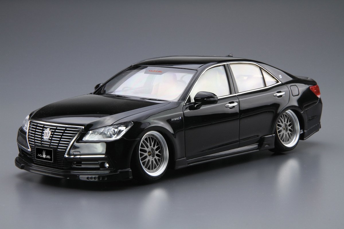 Aoshima 00855 VLENE AWS210 CROWN ROYALSALOON G &amp;#39;12 (TOYOTA) 1/24 – immagine 2