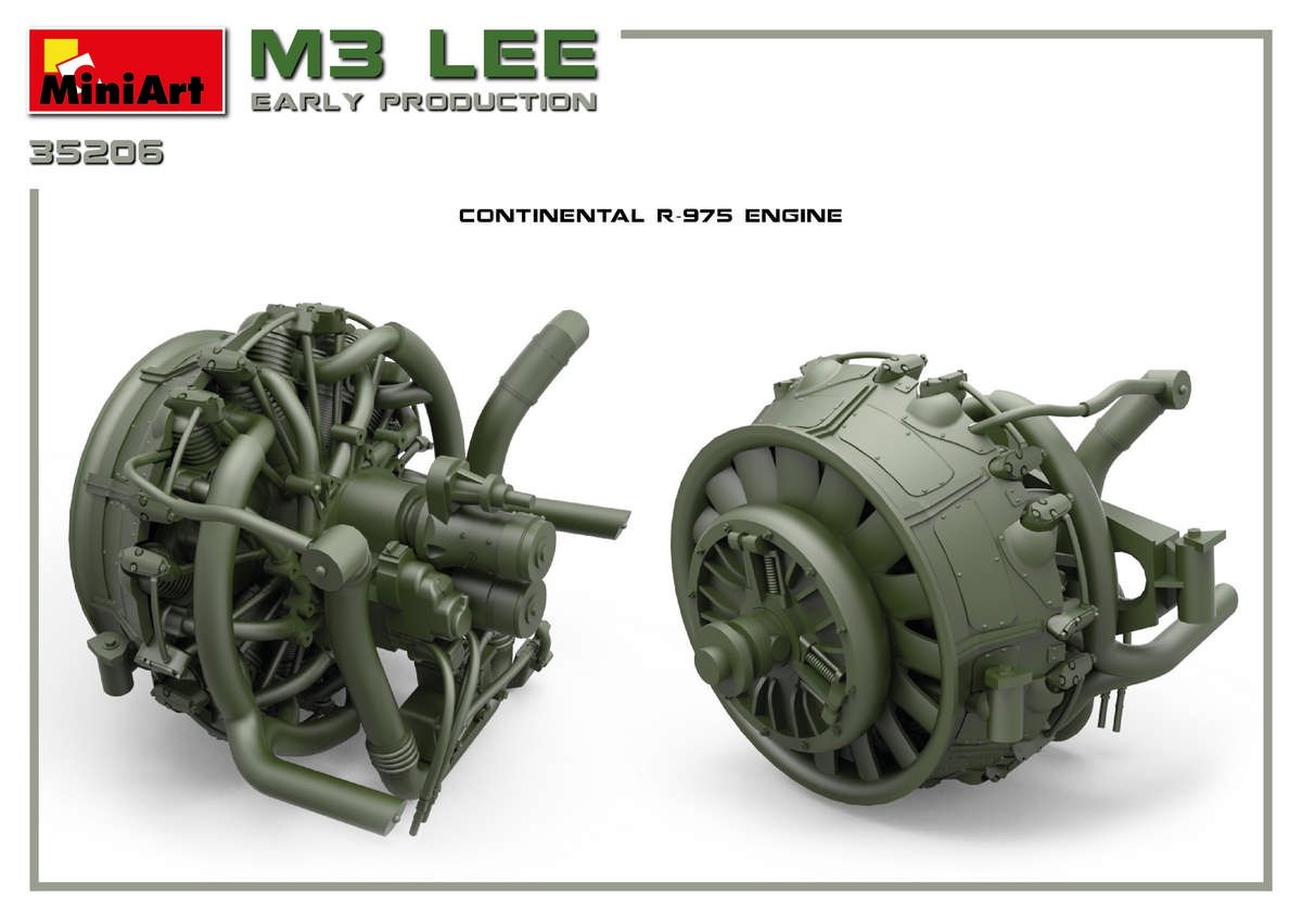Miniart 35206 M3 Lee première production avec intérieur 1/35 – image 15