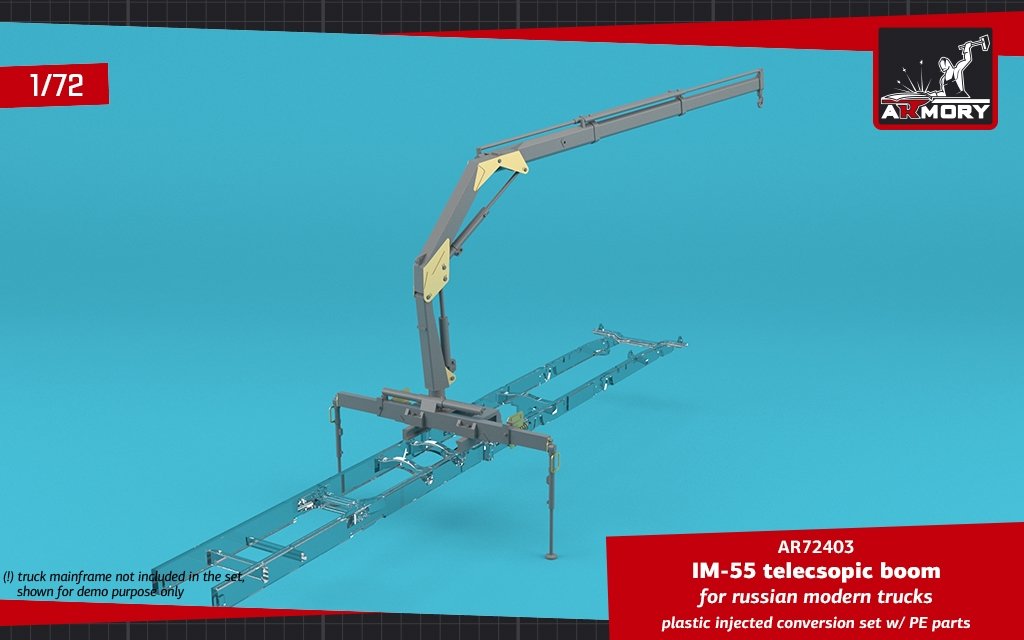 Armory Models 72403 IM-55 telecsopic boom, for russian modern trucks 1/72 – imagen 4