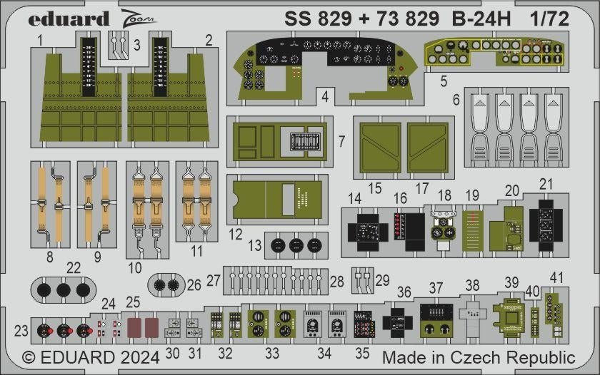 Eduard BIG72183 B-24H AIRFIX 1/72 – Bild 7