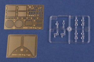 Hobby Boss 84530 German Sd.Kfz.182 King Tiger Porsche Turret w/ Zimmerit 1/35 – imagen 10