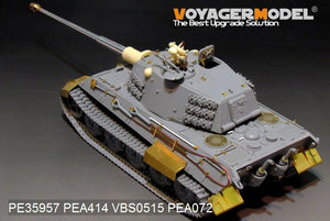 Voyager Model PE35957 WWII German King Tiger (Hensehel Turret) For HOBBYBOSS 84533 1/35 – imagen 9