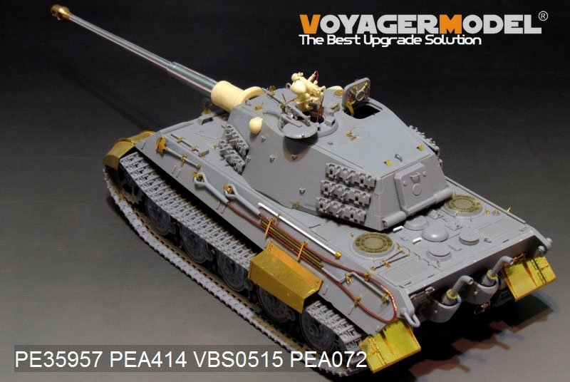 Voyager Model PE35957 WWII German King Tiger (Hensehel Turret) For HOBBYBOSS 84533 1/35 – imagen 9