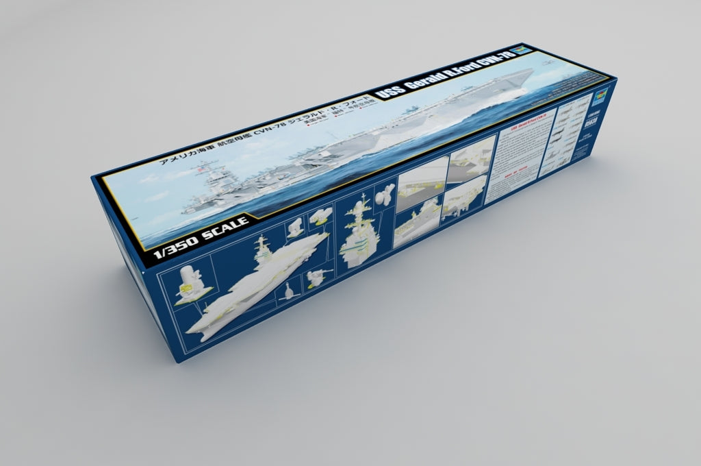 Trumpeter 05638 USS Gerald R.Ford CVN-78 1/350 – image 2