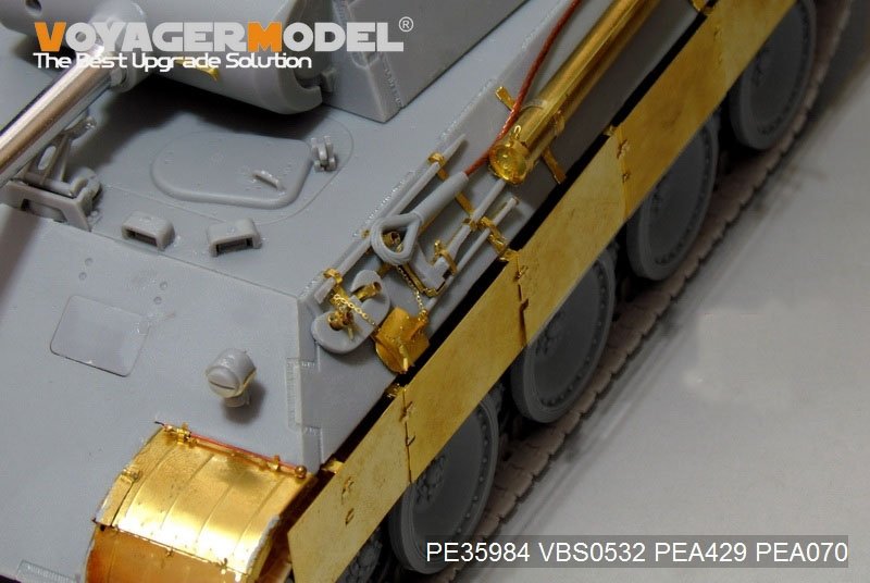 Voyager Model PE35984 WWII German Panther A Tank Early version Basic For TAKOM 2097 1/35 – immagine 10