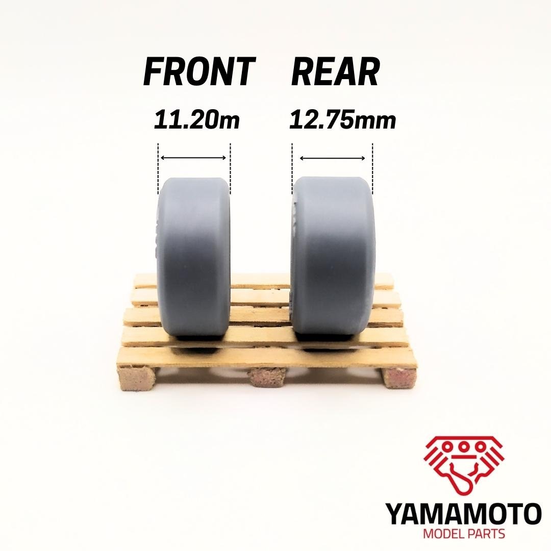Yamamoto YMPRIM15 Cragar 397 15&amp;quot; + Tyres Prokit! 1/24 – Bild 5