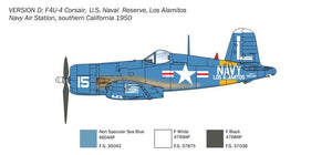 Italeri 1453 F4U-4 Corsair - Korean War 1/72 – imagen 10