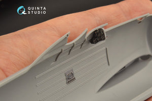 Intérieur imprimé en 3D et coloré sur papier décalcomanie (ICM) Quinta Studio QD32104 Fiat CR.42 1/32 – image 5