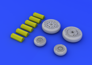 Eduard 648114 F-4B/ N wheels 1/48 (Academy) – Bild 4