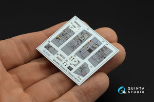 Intérieur imprimé en 3D et coloré sur papier décalcomanie (Revell) pour le Tornado GR.1 de Quinta Studio QD+48261 (avec pièces en résine imprimées en 3D) à l&amp;#39;échelle 1/48. – image 8