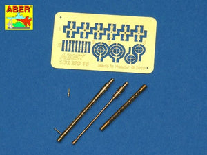 Aber A32001 Set of 2 barrels for German 7,92 mm MG 15 aircraft machine guns 1/32 – immagine 3