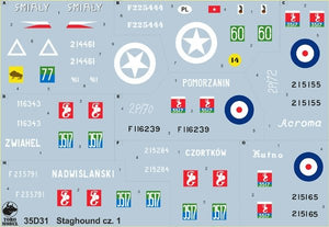 ToRo Modèle 35D31 - Staghound au service polonais vol.1 1/35