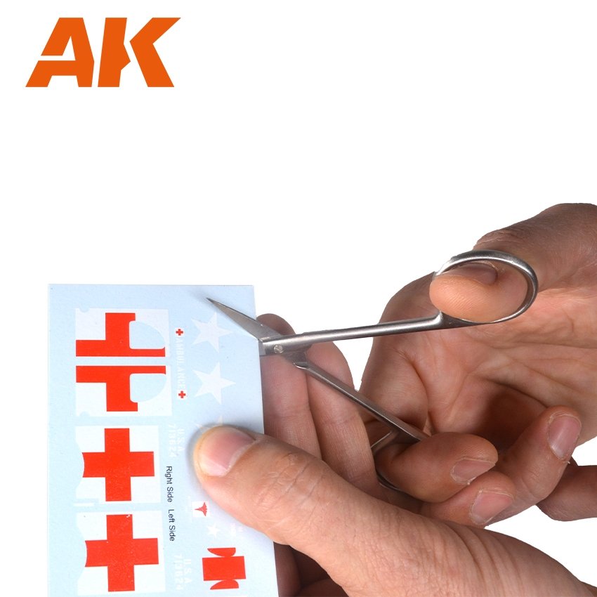 AK Interactive AK9310 SCISSORS STRAIGHT – SPECIAL DECALS AND PAPER – Bild 3