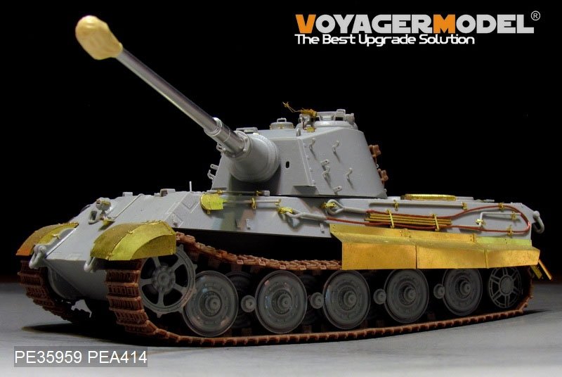 Voyager Model PE35959 WWII German King Tiger (Hensehel Turret) For HOBBYBOSS 84531 1/35 – imagen 12