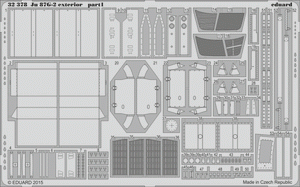Eduard 32378 Ju 87G-2 exterior 1/32 TRUMPETER – zdjęcie 2