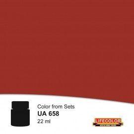 Rouge coque moderne Lifecolor UA658 US 22 ml