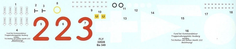 Fly 32028 Bachem Ba 349 A/V Natter 1/32 – imagen 3