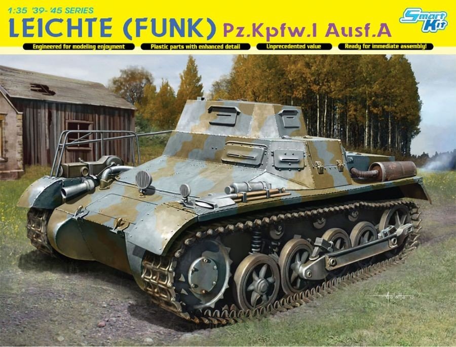 Dragon 6591 Leichte (Funk) Pz.Kpfw.I Ausf.A 1/35