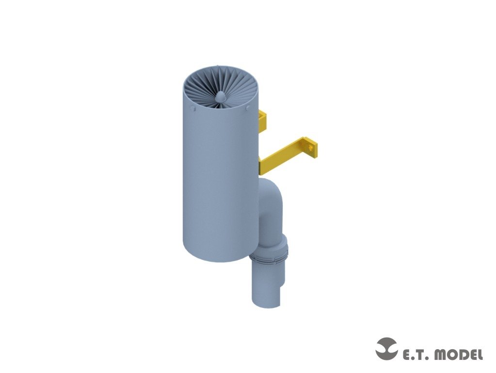 E.T. Model P35-233 Exhaust Muffler (Flammvernichter) for Panther G Late 1/35 – zdjęcie 3
