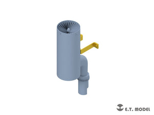 E.T. Model P35-233 Exhaust Muffler (Flammvernichter) for Panther G Late 1/35 – zdjęcie 3