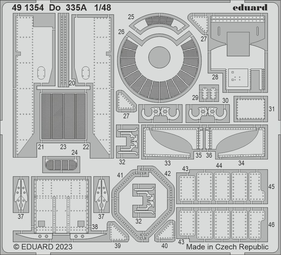Eduard 491354 Pour 335A TAMIYA 1/48 – image 2