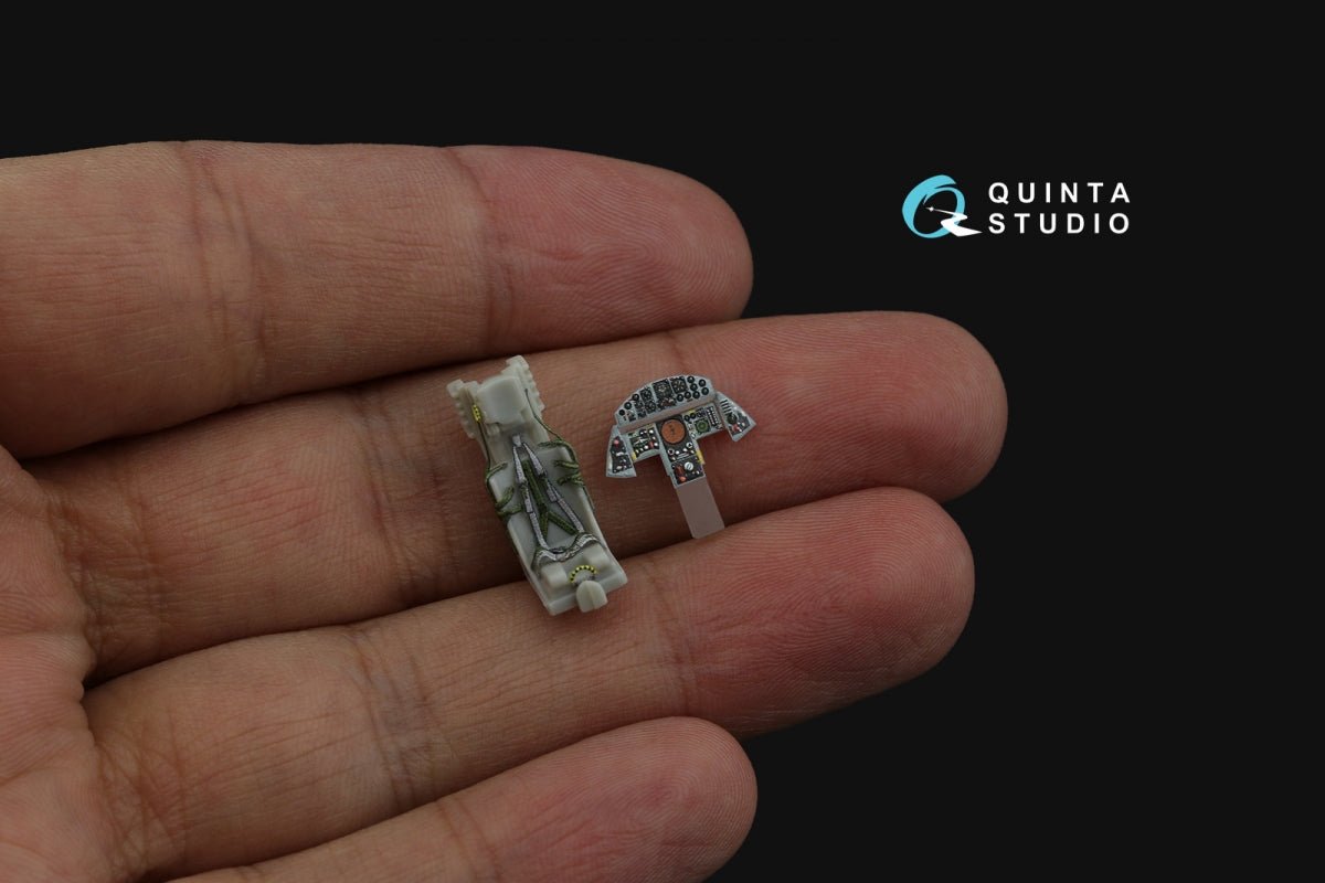 Quinta Studio QD72104 CF-104 late 3D-Printed &amp;amp; coloured Interior on decal paper (Hasegawa) 1/72 – imagen 11