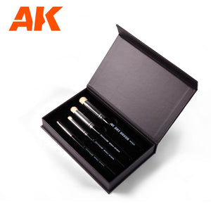 AK Interactive AK9300 DRY 4 BRUSHES SET – image 3