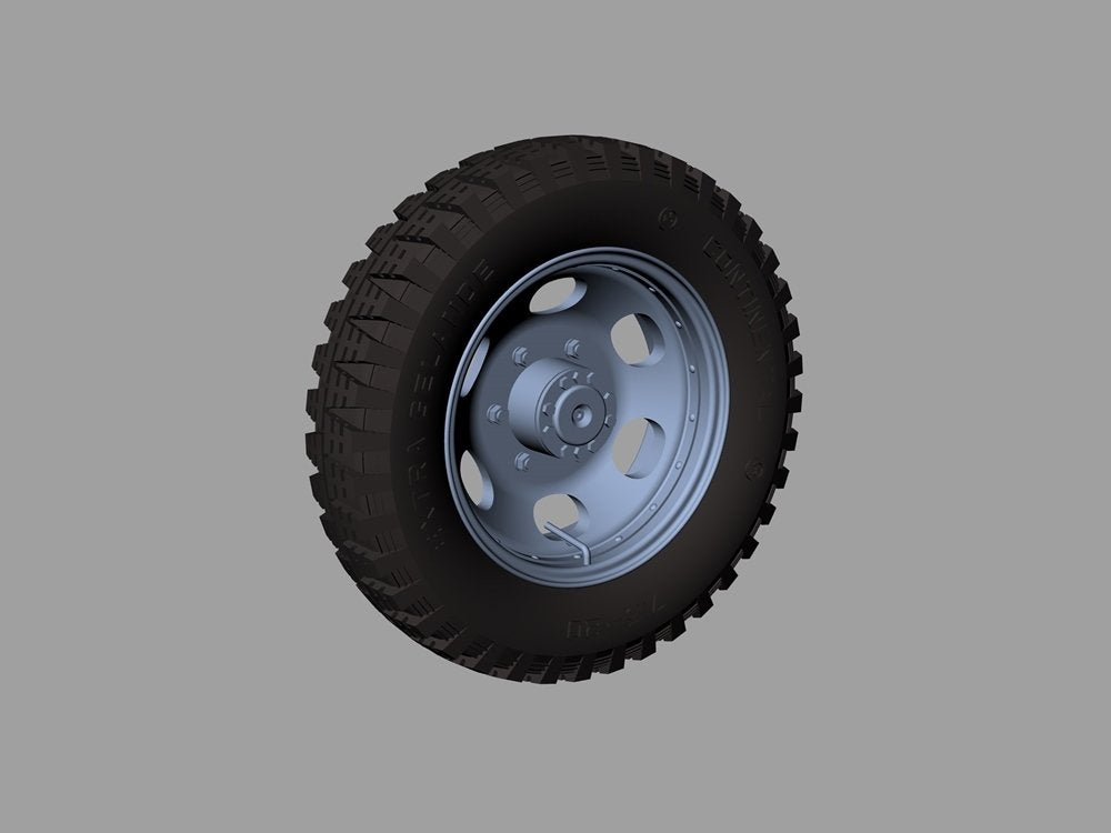 Panzer Art RE35-405 Steyr 1500 road wheels (gelande pattern) 1/35 – Bild 2