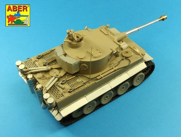 Aber 35K26 Pz.Kpfw. VI Ausf.E ( i.Kfz.181) Tiger I – s.PzAbt. 501 in Tunisia 1/35 – Bild 19